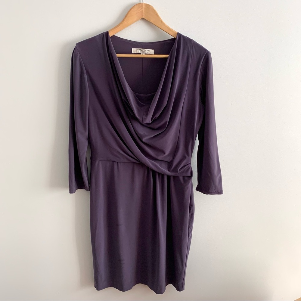 Grey Bombshell Pencil Dress (Sz M-L)